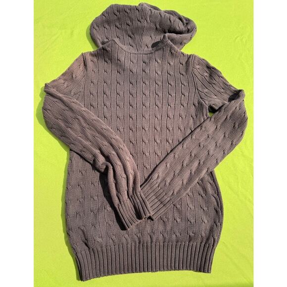 Polo Ralph Lauren Sport Cable Knit Zip Up Hoodie - Picture 2 of 9